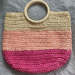 Talbots Straw bag - beach ready